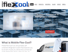 Tablet Screenshot of mobileflexcool.com